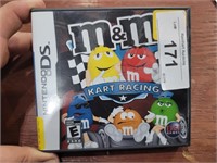 NINTENDO DS GAME   -M&M'S CART RACING