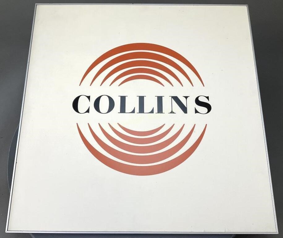 Collins Dealer/Advertising Sign