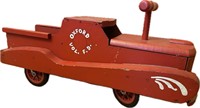 Wooden Ride-On Firetruck Oxford Volunteer F.D.