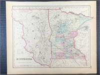 1855 Colton's Minnesota