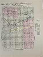 1884 Phelps And Stanton Counties Nebraska