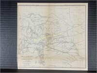 1850s Map Of Nebraska