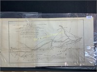 1849 Route Of US Troops, Arkansas To New Mexico