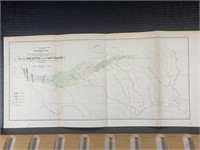 1854 Geologic Map, Red River To The Rio Grande