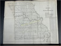 1849 Diagram Of The State Of Missouri