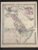 1855 Colton's Northeast Africa