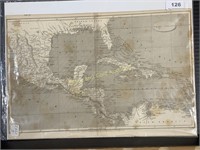 1805 West Indies Map