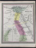 1850 Egypt And Surrounding Area