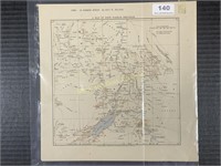 1890 Map Of Emin Pasha's Province