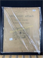 1908 Geologic Atlas Of The United States, Kansas