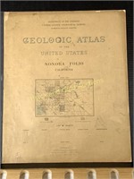 1897 Geologic Atlas Of The US, California