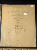 1898 Geologic Atlas Of The US, Idaho