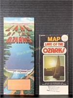 Two Early Lake Of The Ozarks Maps