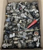 14 lb Box of Various RF Connectors