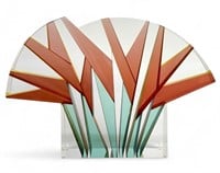 Pavel Hlava "Tree of Life" Glass Sculpture