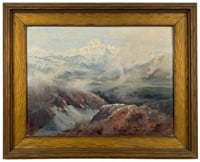 Sydney Laurence 'Mount McKinley' Oil on Canvas