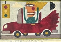 Chris Roberts Antieau "Joy Ride"Tapestry