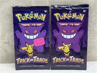2 Pokeman Trick or Trade Pack, Topps 2002