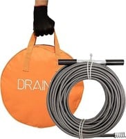 Drainx Easy Twist Drain Auger: 3/8" Diameter