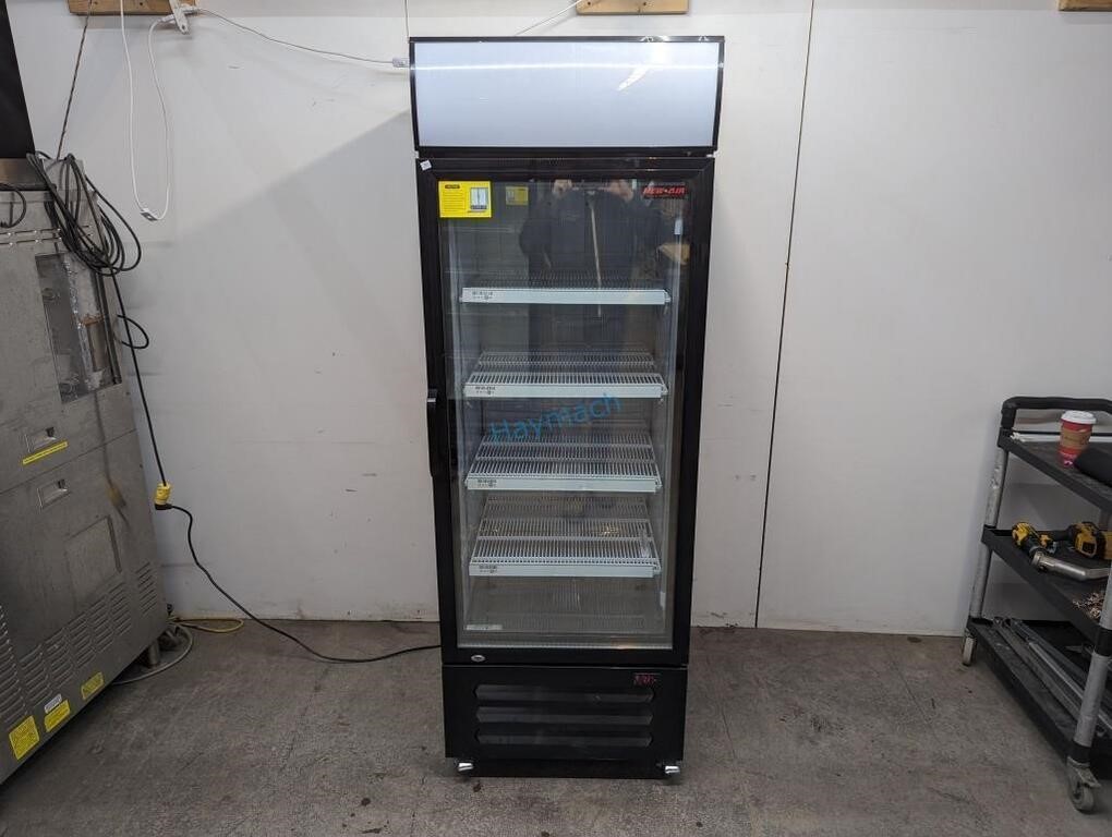 NEW AIR SINGLE GLASS DOOR FREEZER NGF-054-H