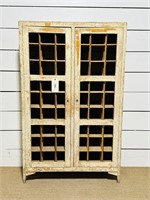 Painted French Wine Cabinet