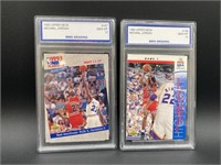 1993 Upper Deck, Michael Jordan, playoff game,