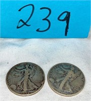 Walking Liberty Half Dollars 1944