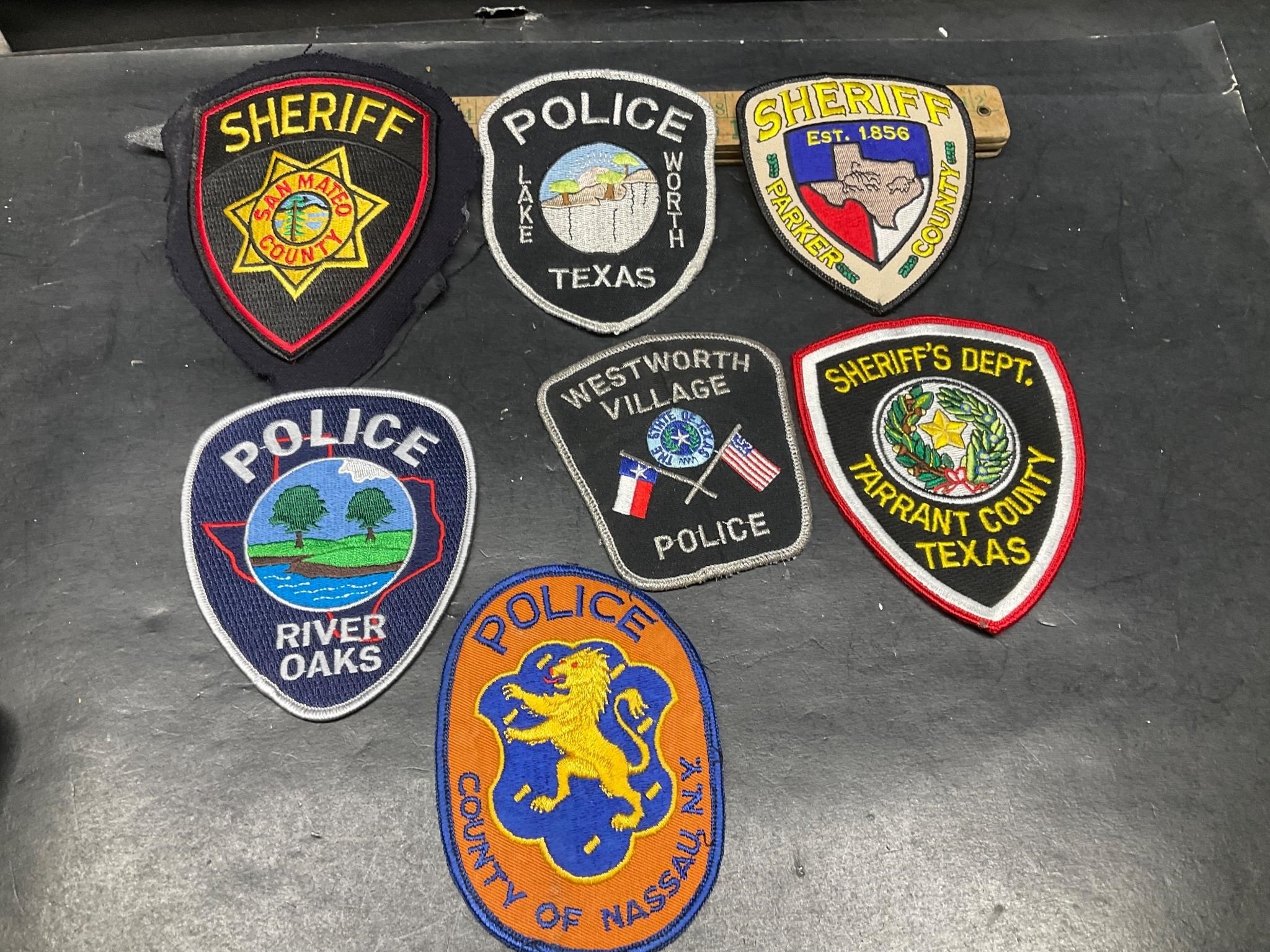 Miscellaneous police/sheriff patches