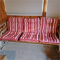 Porch Glider and Cushions