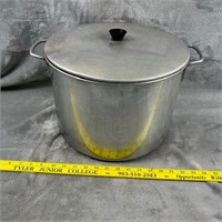 Vintage Foley Aluminum Lidded Stock Pot