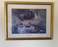 Claude Monet Framed Print 25x31