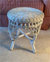 Wicker Stool 15x17 inches tall