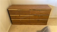 6 Drawer Dresser 16x58x29.5 inches tall
