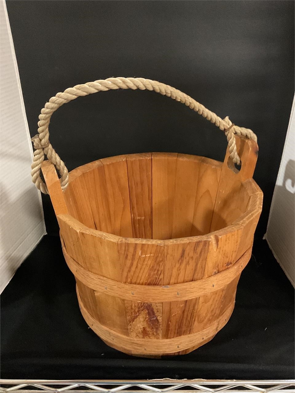 12” wood feed bucket