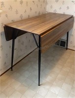 Vintage Drop Leaf Table 36x48open  21x48closed