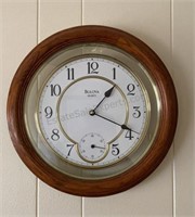 Bulova Battery Opp Wall Clock