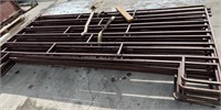 Lot of 8, 10 foot Corral Panels. Made from 1" Sq.