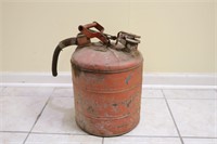 Vtg Justrite Gas Can