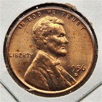 1956 Lincoln Cent MS64RD