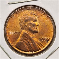 1958 Lincoln Cent MS64