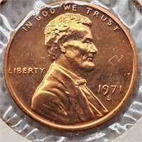 1971-S Lincoln Cent