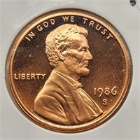 1986-S Lincoln Cent