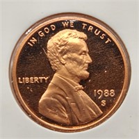 1988-S Lincoln Cent