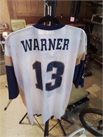 Kurt Warner Saint Louis rams number 13 size l