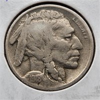 1918-D Buffalo Nickel