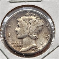 1925-S Mercury Dime