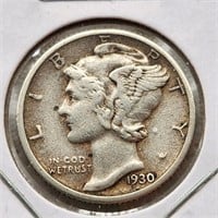 1930 Mercury Dime