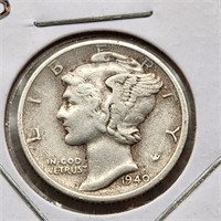 1940-S Mercury Dime