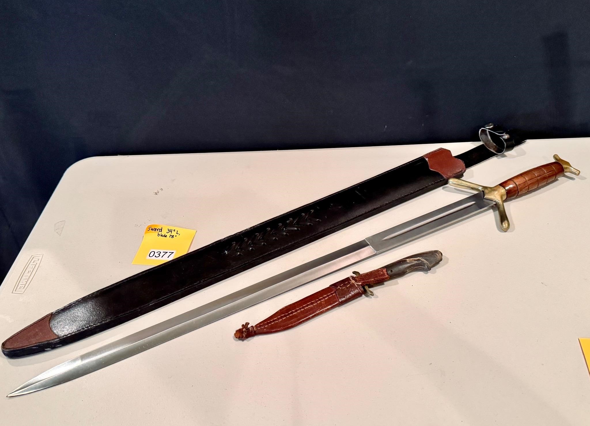 Sword & Scabbard