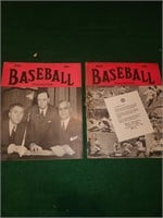 Vtg.1940's Baseball Magazines
